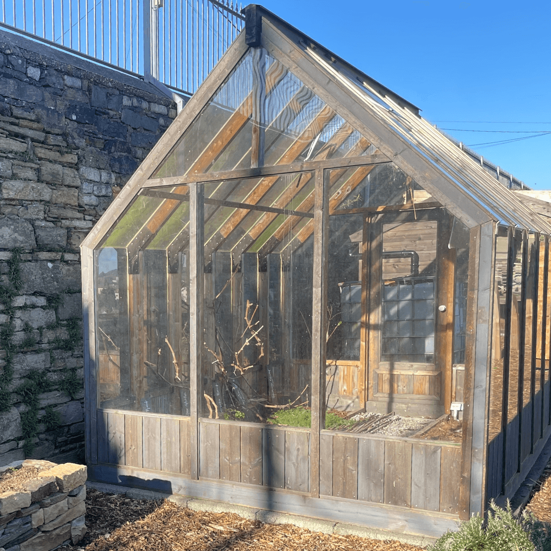 Greenhouse at Top of the City Garden